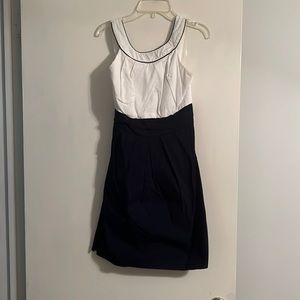 Interview dress with bow on back, ruby rox, size 9